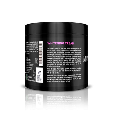 Mancode Whitening Cream for Men | 100g | Glowing Radiant Skin | Daily Defence From Pollution | Reduces Acne & Dark Spots | Cream With UV Protect | Everyday Skin Care